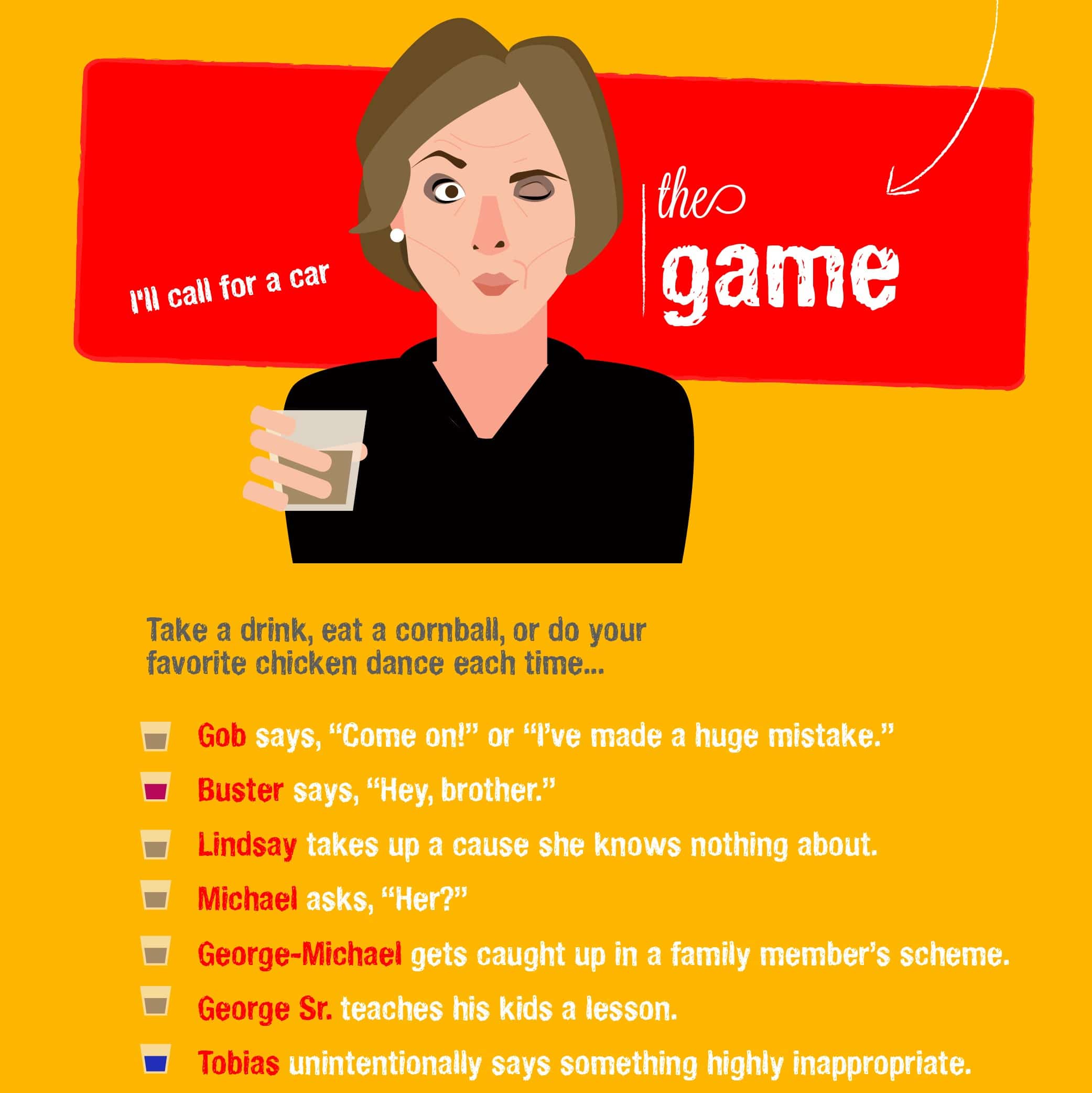 Thumbnail of Arrested Development infographic.