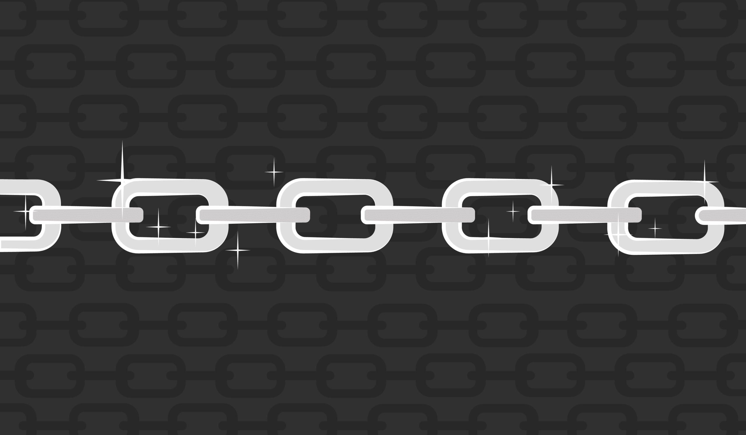 Illustration of a chain of links.