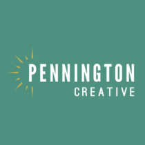 PenningtonCreative.logo.Social.Teal-White-01